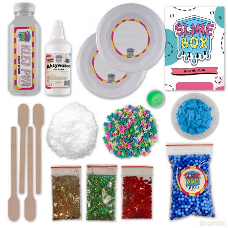 Zestaw do robienia slime SANTA