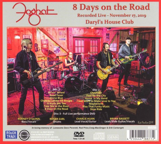 Foghat: 8 Days On The Road [2CD]+[DVD]