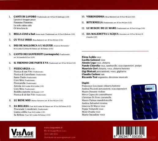 A Sud Di Bella Ciao [CD]