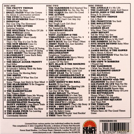Box Of Pin-Ups: The British Sounds Of 1965 [3CD]