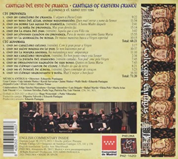 Eduardo Paniagua: Cantigas Del Este De Francia [CD]