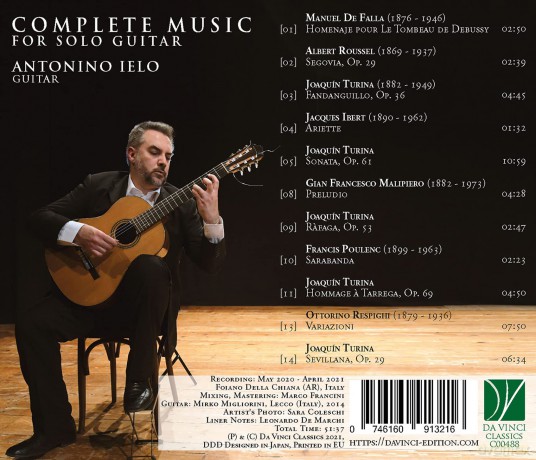 Ierlo, Antonino: Complete Solo Guitar Works [CD]