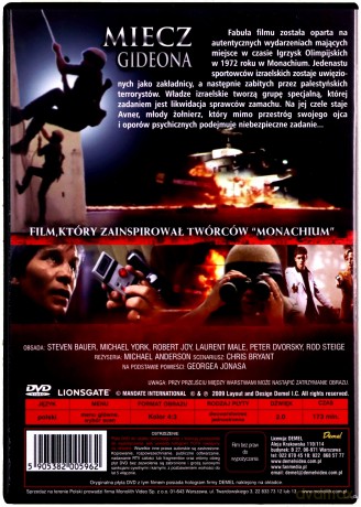 Miecz Gideona [DVD]
