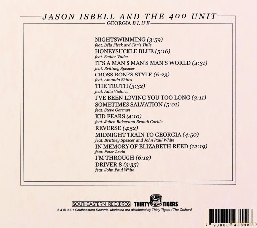 Jason Isbell and the 400 Unit: Georgia Blue (digipack) [CD]