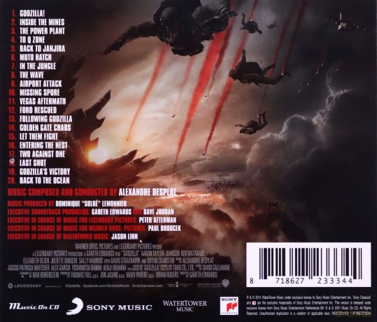 O.S.T.: Godzilla [CD]