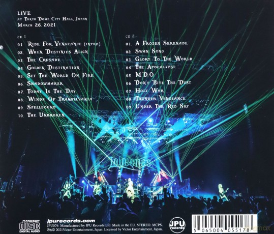 Lovebites: Heavy Metal Never Dies Live In Tokyo 2021 [2CD]