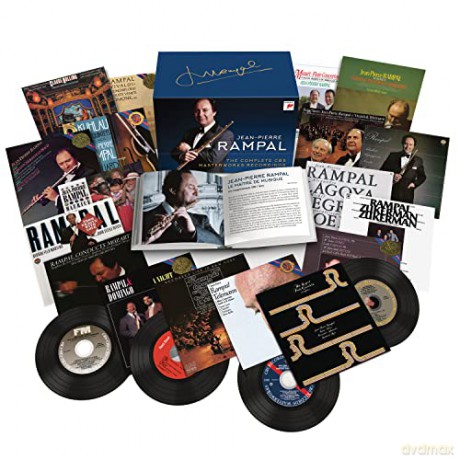 Jean-Pierre Rampal: Jean-Pierre Rampal - The Complete CBS Masterworks Recordings [56CD]