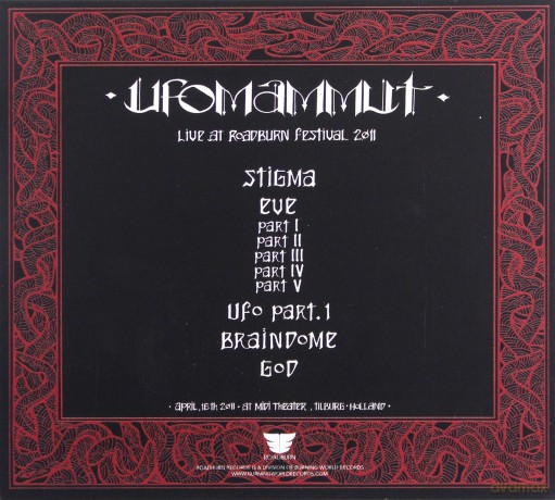 Ufomammut: Live At Roadburn 2011 [CD]