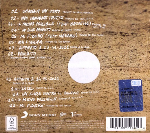 Marco Mengoni: Materia (Terra) [CD]