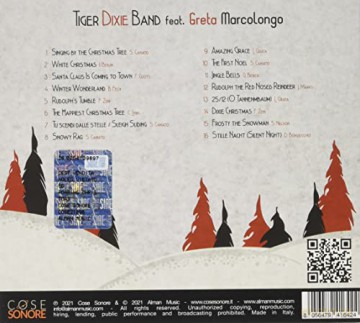 Tiger Dixie Band Feat. Greta Marcolongo: Roaring Christmas [CD]