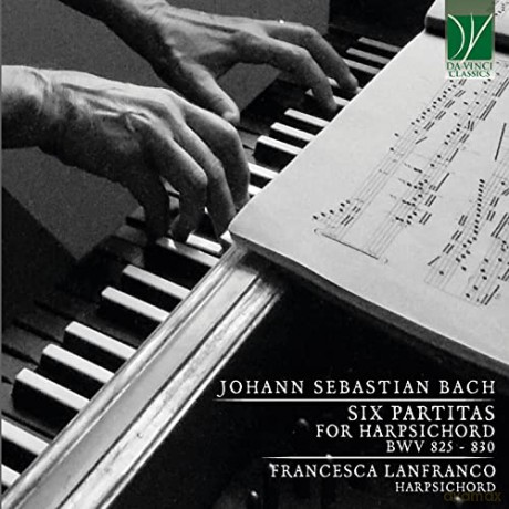 Francesca Lanfranco: Six Partitas For Harpsichord Bwv 825-830 (Clavier-ÜBung I) [CD]