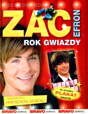 Zac Efron Rok Gwiazdy (twarda) - Posy Edwards [KSIĄŻKA]