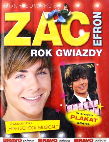 Zac Efron Rok Gwiazdy (twarda) - Posy Edwards [KSIĄŻKA]