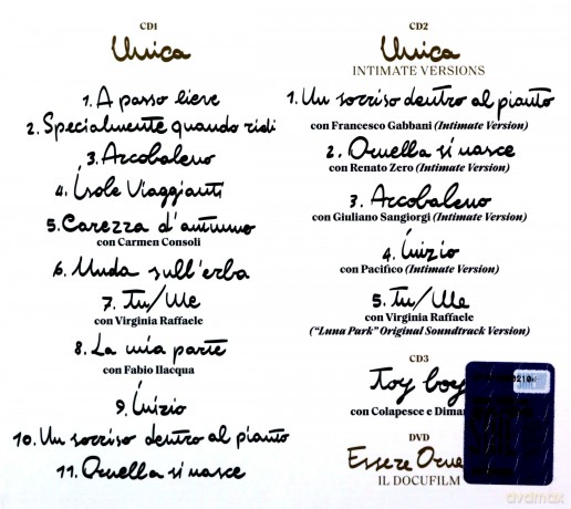 Ornella Vanoni: Unica [3CD]