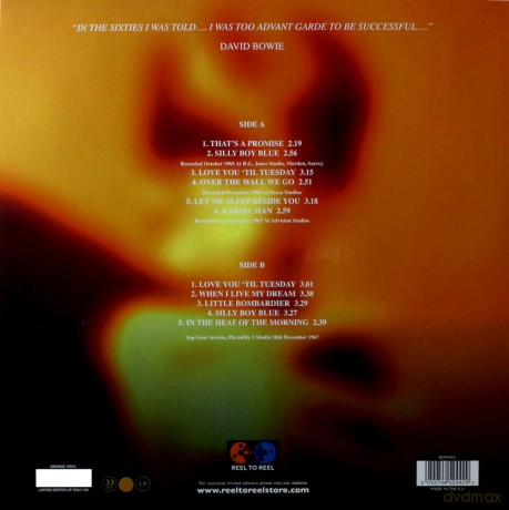 David Bowie: In The Beginning (Orange) [Winyl]