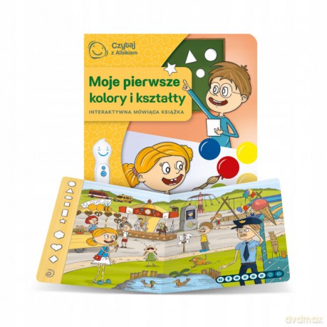 Czytaj z Albikiem Moje pierwsze kolory i kształty [KSIĄŻKA]
