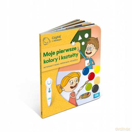 Czytaj z Albikiem Moje pierwsze kolory i kształty [KSIĄŻKA]