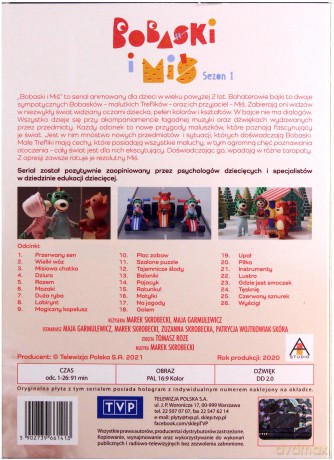 Bobaski i Miś [DVD]