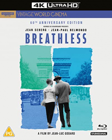 Breathless (60th Anniversary) (Do utraty tchu) [Blu-Ray 4K]+[Blu-Ray]