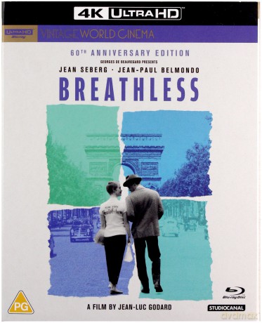 Breathless (60th Anniversary) (Do utraty tchu) [Blu-Ray 4K]+[Blu-Ray]