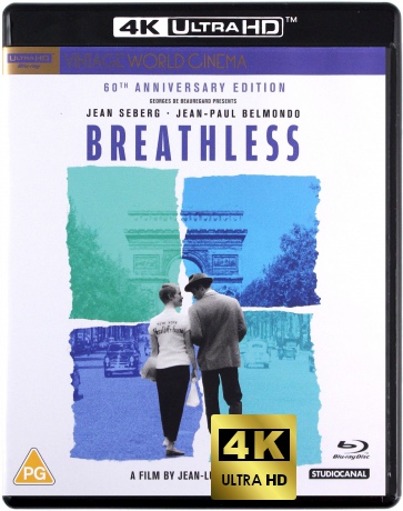 Breathless (60th Anniversary) (Do utraty tchu) [Blu-Ray 4K]+[Blu-Ray]