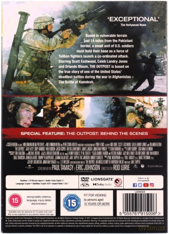 The Outpost (Kamdesh. Afgańskie piekło) [DVD]
