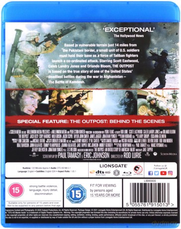 The Outpost (Kamdesh. Afgańskie piekło) [Blu-Ray]