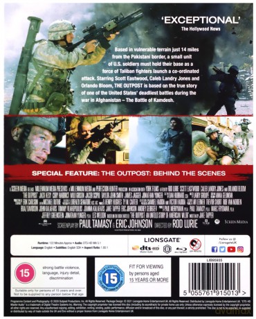 The Outpost (Kamdesh. Afgańskie piekło) [Blu-Ray]