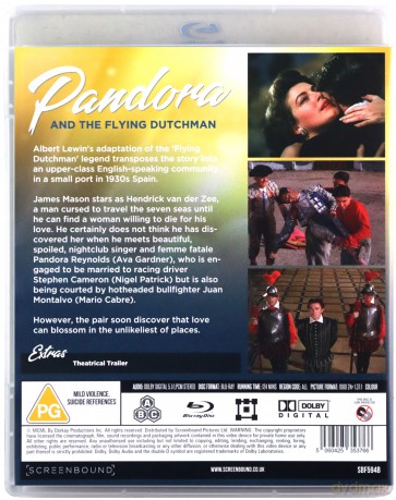 Pandora And The Flying Dutchman (Pandora i Latający Holender) [Blu-Ray]