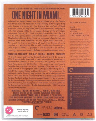 One Night In Miami... (2020) (Pewnej nocy w Miami) [Blu-Ray]