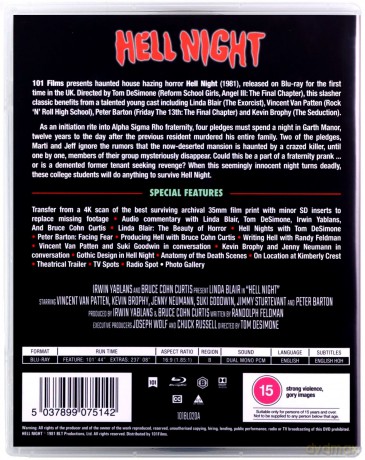 Hell Night (1981) (Piekielna noc) [Blu-Ray]