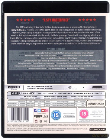 Tinker Tailor Soldier Spy (Szpieg) [Blu-Ray 4K]+[Blu-Ray]