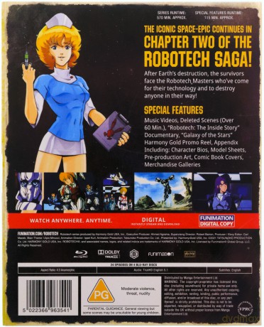 Robotech - Part 2 (The Masters) [4xBlu-Ray]