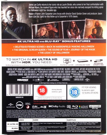 Halloween (Titans of Cult) (steelbook) [Blu-Ray 4K]+[Blu-Ray]