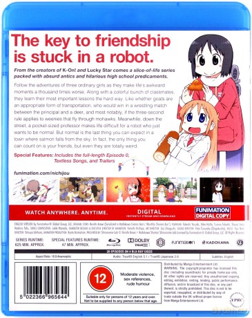 Nichijou - My Ordinary Life The Complete Series [4xBlu-Ray]