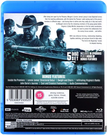 Fear The Walking Dead Season 6 [5xBlu-Ray]