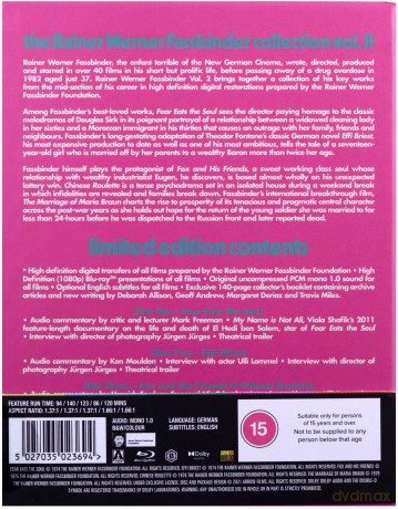 Rainer Werner Fassbinder Collection Volume 2 [4xBlu-Ray]
