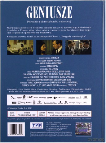 Geniusze (booklet) [DVD]