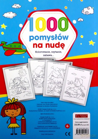 1000 pomysłów na nudę [KSIĄŻKA]