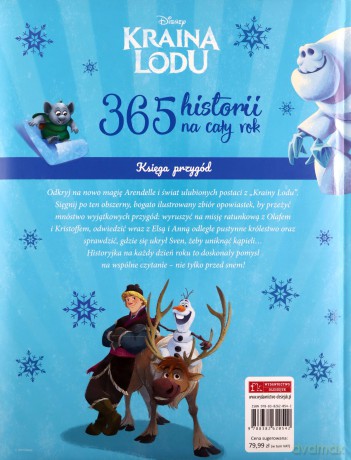 365 historii na cały rok. Disney Kraina Lodu [KSIĄŻKA]