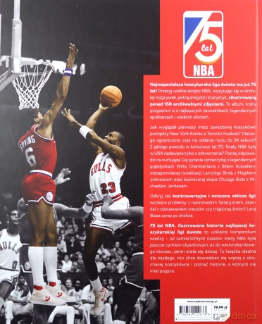 75 lat NBA. Ilustrowana historia... - Dave Zarum [KSIĄŻKA]