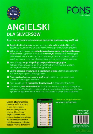 Angielski dla silversów A1-A2 [KSIĄŻKA]