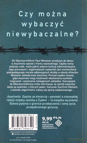 Auschwitz. Szachy ze śmiercią pocket - John Donoghue [KSIĄŻKA]