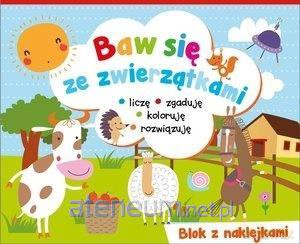 Baw się ze zwierzątkami. Blok do kolorowania [KSIĄŻKA]
