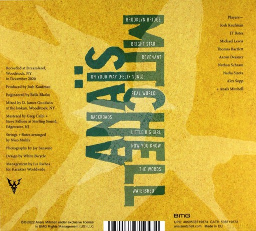 Anais Mitchell: Anais Mitchell [CD]
