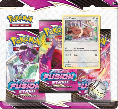 Fusion Strike 3-Pack Blister Eevee [KARTY]