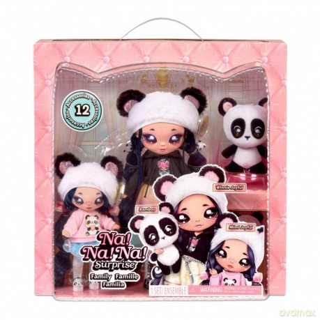 Lalki NA! NA! NA! Surprise Family Panda