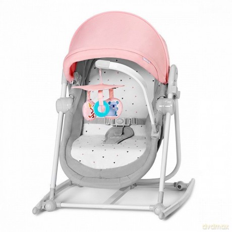 Leżaczek 5w1 Unimo różowy