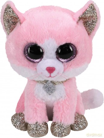 Maskotka Ty Kot różowy - Fiona 15 cm