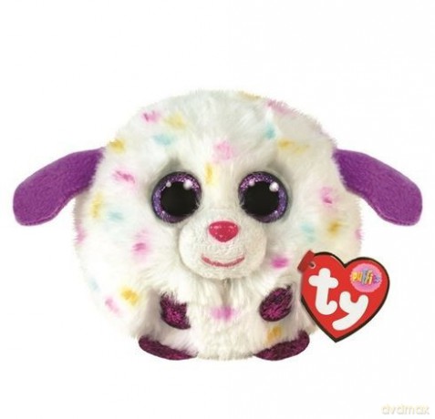 Maskotka Ty Puffies Pies biały Munchkin